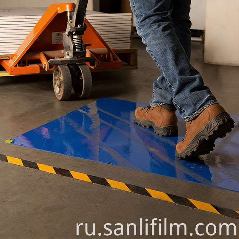 Warehouse Receiving Areas Sticky Mat